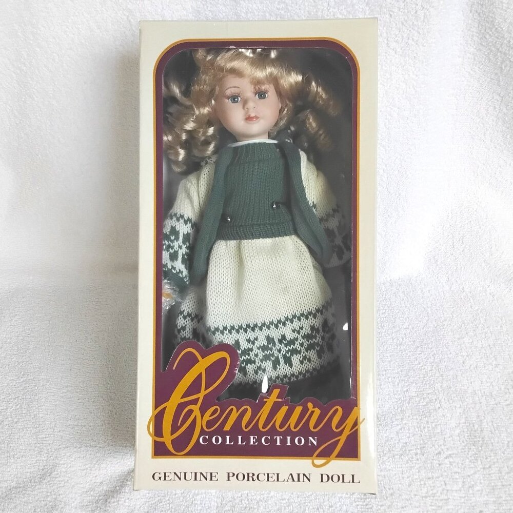 Genuine 12" Porcelain Handcrafted Collectible Doll Century Collection BNIP!!